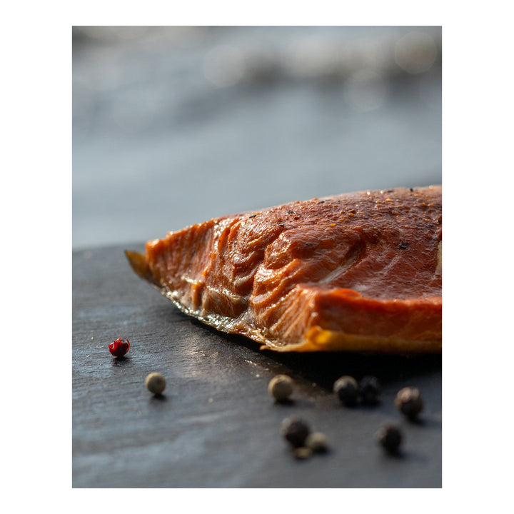 Hot Smoked Coho Salmon