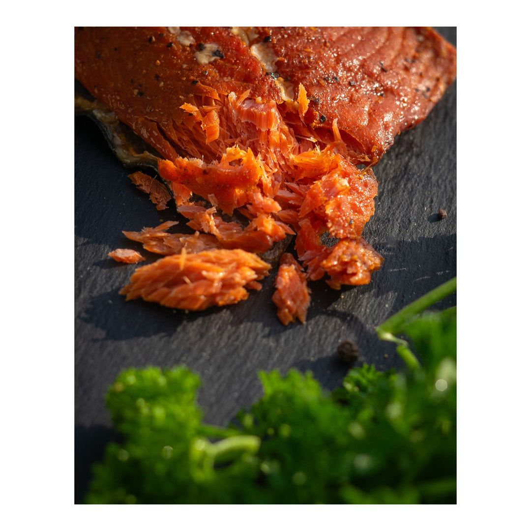 Hot Smoked Sockeye Salmon