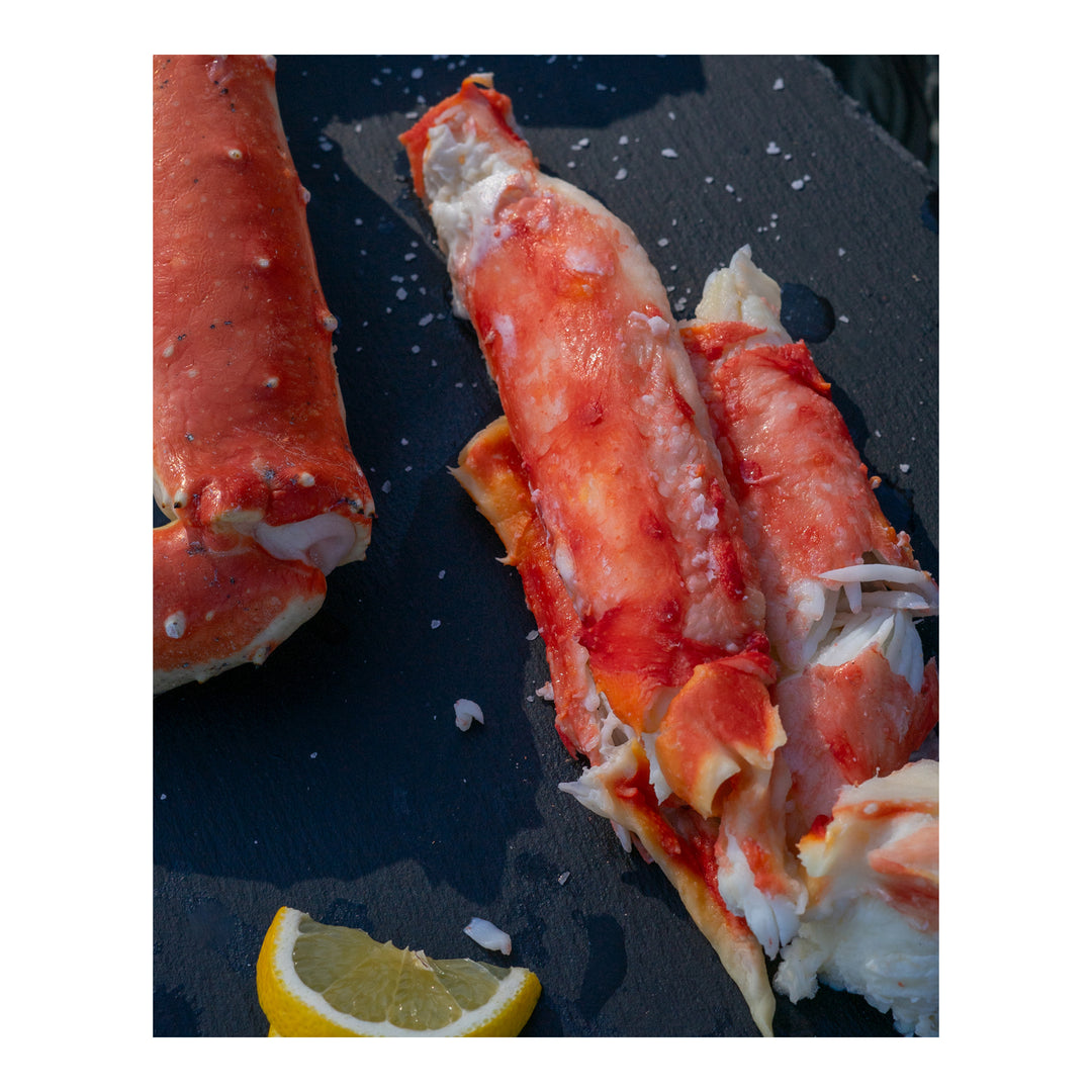 Bering Sea Alaskan Red King Crab Legs