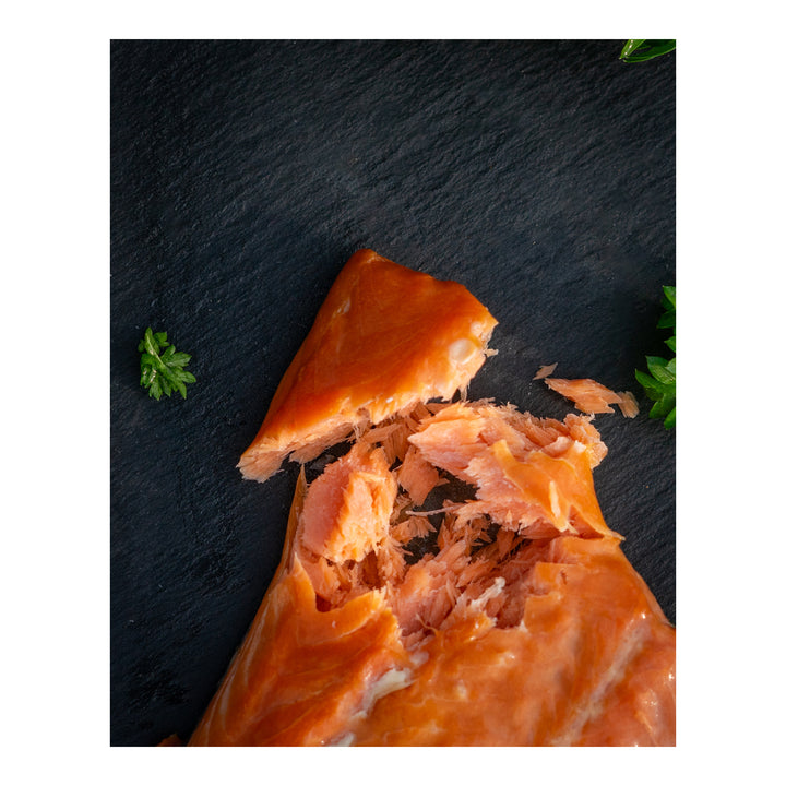 Hot Smoked Coho Salmon