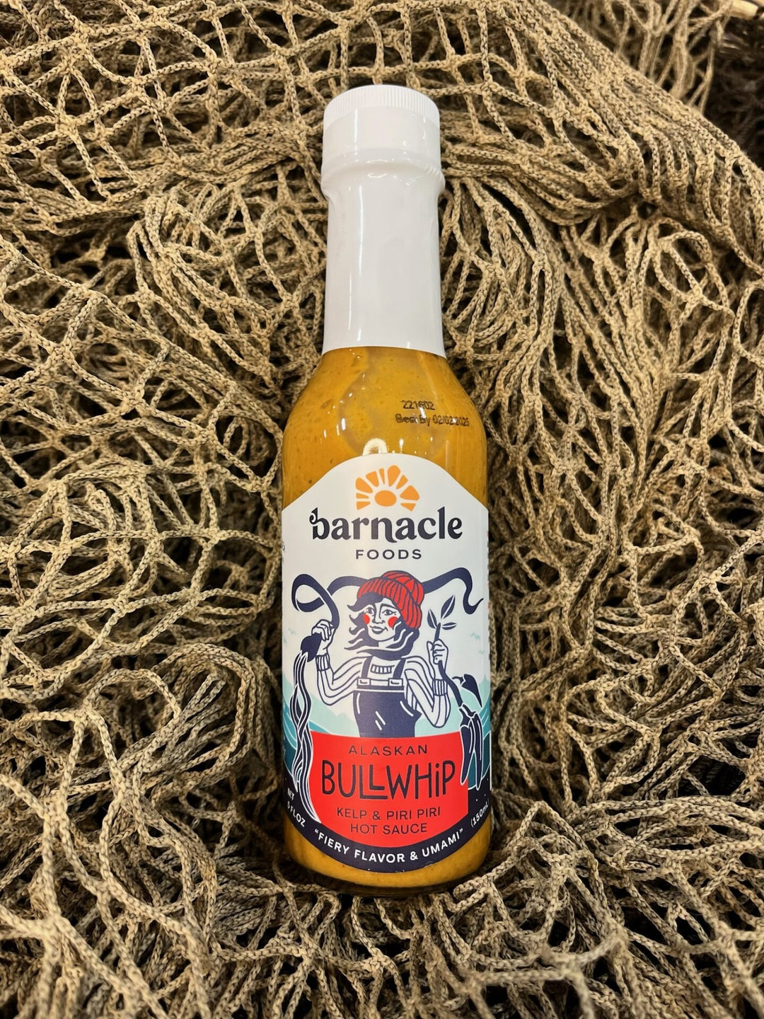Barnacle Foods Bull Whip Kelp and Piri Piri Hot Sauce